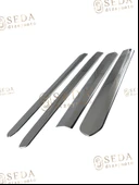 Fiat Doblo 2 Panel Van/Lav 2010 > Yan Kapı Çıtası 4 Prç. P. Çelik thumbnail 4