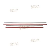 Dacia Sandero 2 HB 2012 > Cam Çıtası 4 Prç. P. Çelik thumbnail 4