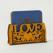 Mdf Bardak Altlığı 6 Adet - 2