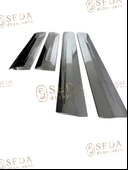 Fiat Doblo 1 Facelift Panel Van/Lav 2006 > 2010 Yan Kapı Çıtası 4 Prç. P. Çelik (Geniş) thumbnail 3