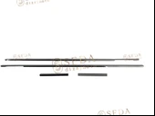 VW Caddy Mini Van 2003 > 2014 Cam Çıtası 4 Prç. P. Çelik thumbnail 1