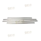 VW Caddy Mini Van 2003 > 2014 Yan Kapı Çıtası 4 Prç. P. Çelik thumbnail 2