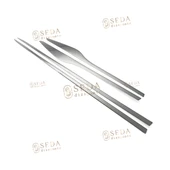 Renault Clio 4 HB /SW 2012 > Yan Kapı Çıtası 4 Prç. P. Çelik (Formlu) thumbnail 2