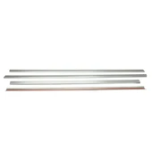 Ford Fiesta 5 HB 2002 > 2009 Cam Çıtası 4 Prç. P. Çelik thumbnail 4