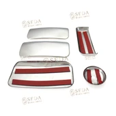 Ford Transit Van 2003 > 2013 Kapı Kolu 4 Kapı 5 Prç. P. Çelik thumbnail 4