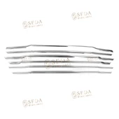 Ford Courier Van 2014 > 2017 Ön Panjur 6 Prç. - İnce Model - P. Çelik thumbnail 3