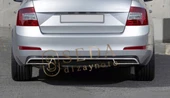 Skoda Octavia 3(A7) SD 2013 > Egzoz Çerçevesi+Ara Çıta 3 Prç.P. Çelik thumbnail 4