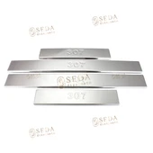 Peugeot 307 HB /SW 2001 > 2008 Kapı Eşiği 4 Prç. P. Çelik thumbnail 3