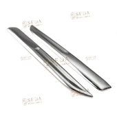 Renault Megane 4 HB /SD 2020 > Yan Çamurluk Çıtası 2 Prç.P. Çelik thumbnail 1