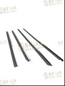 Renault Megane 1 HB /SD 1996 > 2004 Cam Çıtası 4 Prç. P. Çelik thumbnail 2