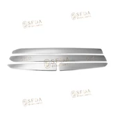 Ford Courier Van 2014 > 2023 Yan Kapı Çıtası 4 Prç. P. Çelik thumbnail 3