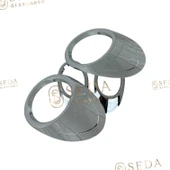 Peugeot Tepee Mini Van 2008 > 2015 Sis Farı Çerçevesi 2 Prç. ABS Krom thumbnail 1