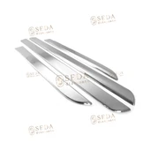 Renault Megane 2 SD/HB 2006 > 2010 Yan Kapı Çıtası 4 Prç. P. Çelik thumbnail 2