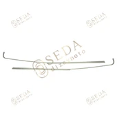 Ford Courier Van 2014 > 2023 Cam Çıtası 2 Prç. P. Çelik thumbnail 3