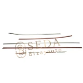 Renault Clio 4 HB 2012 > Cam Çıtası 8 Prç. P. Çelik - HB thumbnail 4