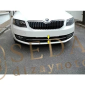 Skoda Octavia 3(A7) SD 2013 > 2017 Ön Tampon Çıtası P. Çelik thumbnail 5