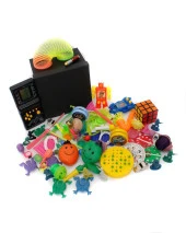 Nostaljik Özel Oyuncak Kutusu Siyah Tetrisli - 1