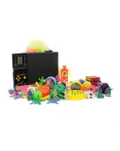 Nostaljik Özel Oyuncak Kutusu Siyah Tetrisli - 2