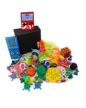 Nostaljik Bakkal Özel Mavi Tetris Ve Kırmızı Nostaljik Atari Oyuncak Kutusu - 1