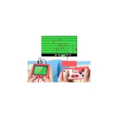 Nostaljik Video Oyun Konsolu 3" 400 Oyunlu Mini Atari Gameboy 2 Oyunculu Kırmızı - 2