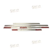 Ford Focus 2 HB /SD 2005 > 2008 Yan Kapı Çıtası 4 Prç. P. Çelik thumbnail 4