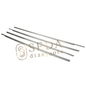 Ford Focus 2 HB /SD/SW 2005 > 2011 Cam Çıtası 4 Prç. P. Çelik thumbnail 2