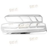 Ford Transit Van 2014 > Stop Çerçevesi 2 Prç. ABS Krom thumbnail 1