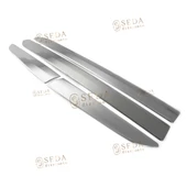 Ford Courier Van 2014 > 2023 Yan Kapı Çıtası 4 Prç. P. Çelik thumbnail 1