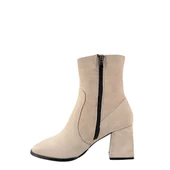 Hobby 2610 Hakiki Deri Topuklu Kadın Bot thumbnail 4