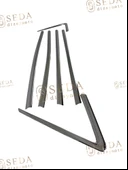 Opel Grandland X Suv 2017 > Cam Çıtası 6 Prç. P. Çelik thumbnail 6