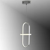 TT006-1-KR TT Aydınlatma Minyon Modeli Tekli Krom Kaplama Led Avize - 1