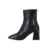 Hobby 2610 Hakiki Deri Topuklu Kadın Bot thumbnail 12