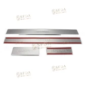 Nissan Qashqai Suv 2007 > 2014 Kapı Eşiği 4 Prç. P. Çelik thumbnail 4