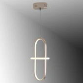 TT006-1-FSR TT Aydınlatma Minyon Modeli Tekli  Fransız Sarı Kaplama Led Avize thumbnail 1