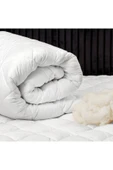 Tek Kişilik Yün Yorgan 155x215 Cm - %100 Kuzu Yünü, 2.5 Kg, Nefes Alır, Terletmez, 4 Mevsim Konfor - 8