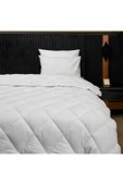 Tek Kişilik Yün Yorgan 155x215 Cm - %100 Kuzu Yünü, 2.5 Kg, Nefes Alır, Terletmez, 4 Mevsim Konfor - 4