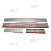 Opel Corsa D HB 2006 > 2015 Kapı Eşiği 4 Prç. P. Çelik thumbnail 5