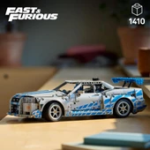 LEGO 42210  Technic™ Daha Hızlı Daha Öfkeli Nissan Skyline Gt-R (R34) Araba -1410 PARÇA- BÜYÜK thumbnail 5