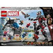 LEGO 76314  Marvel Kaptan Amerika: Kahramanların Savaşı Aksiyon Savaşı thumbnail 3