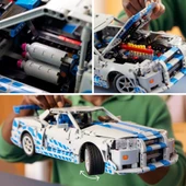 LEGO 42210  Technic™ Daha Hızlı Daha Öfkeli Nissan Skyline Gt-R (R34) Araba -1410 PARÇA- BÜYÜK thumbnail 7