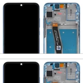Tkgz - Honor 10 LİTE Uyumlu Lcd Ekran Dokunmatik SERVİCE - PACK - MAVİ FULL ÇITALI thumbnail 2