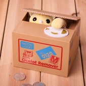 Hırsız Para Çalan Kedi Kumbara - 1