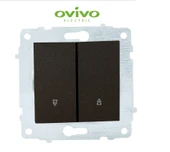 OVİVO GRANO METALİK SİYAH JALUZİ ANAHTAR (ÜRÜN ÇERÇEVESİZDİR) - 1