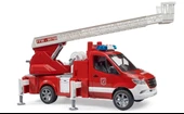 Bruder Mercedes Benz Sprinter Merdivenli Su Püskürten İtfaiye Aracı BR02673 - 7