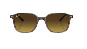 Ray-Ban 2193 138085 51 Leonard Unisex Kahve Köşeli Çerçeve Güneş Gözlüğü - 2