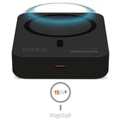 Powerway 10.000Mah PD15W Magsafe Kablosuz Wireless Taşınabilir Şarj Cihazı Siyah Powerbank TXM10 - 3