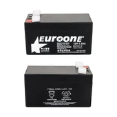 Euroone EO121.3 12 Volt  1.3 Amper Bakımsız Kuru AGM Akü - 2