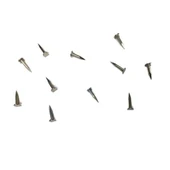 Klips, Menteşe, Ayağı Çivisi  7mm Çelik - Nikel 100gr - 1