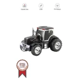 D42 Siyah Traktör Tasarım Usb/fm Radyo Bluetooth Hoparlör Speaker - 1