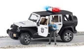 Bruder Oyuncak Jeep Wrangler Ur Polis Aracı ve Memur Br02526 - 5